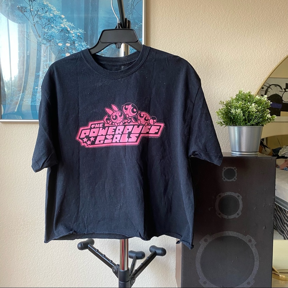 Black Powerpuff Girls baby tee